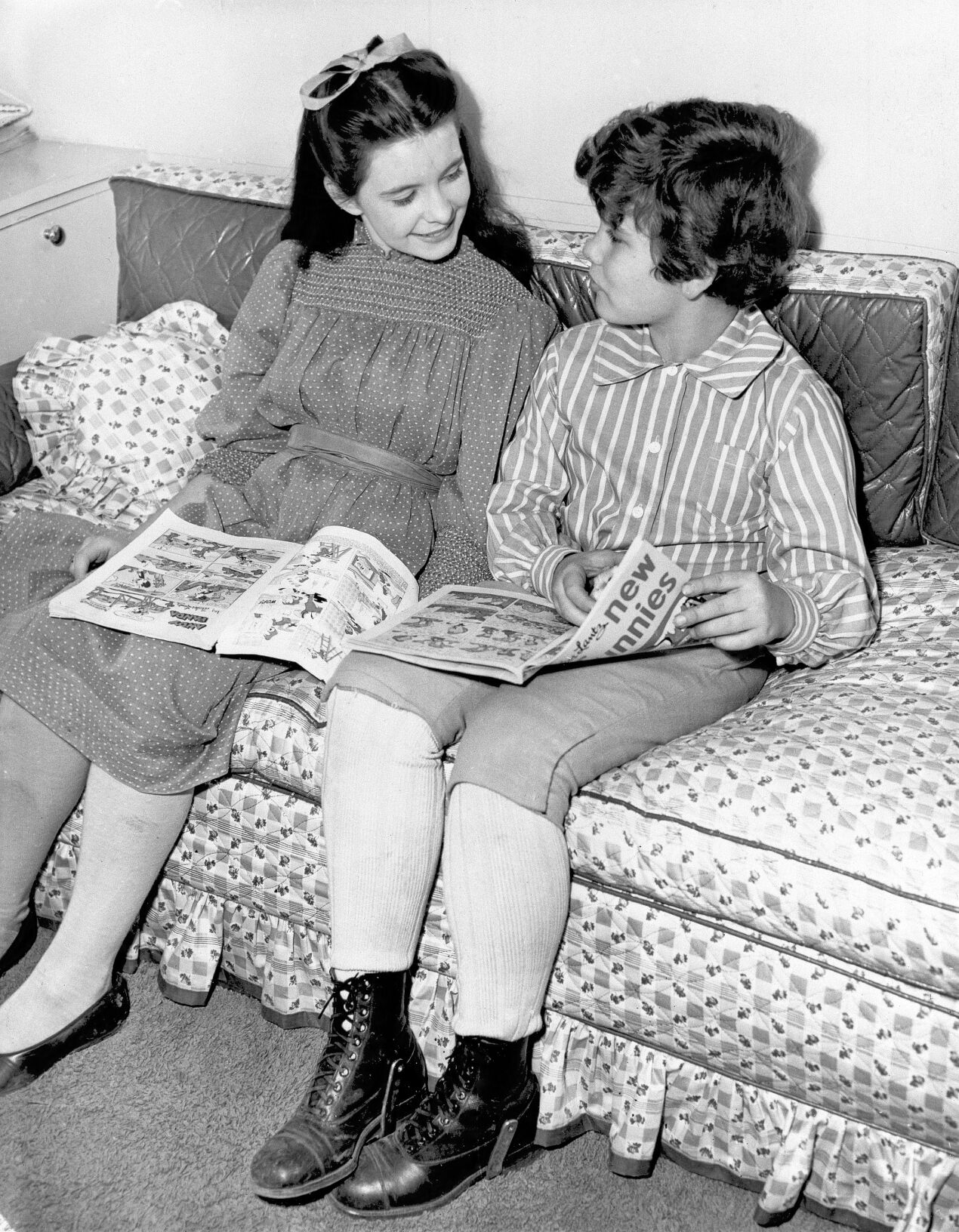 Dean Stockwell And Margaret O'Brien 1948